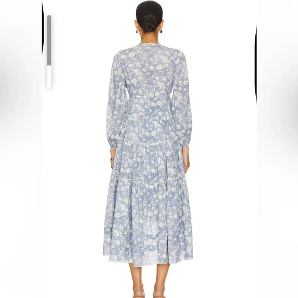 one shoulder dress flower Paloma One Shoulder Knit Maxi Dress With Flowers